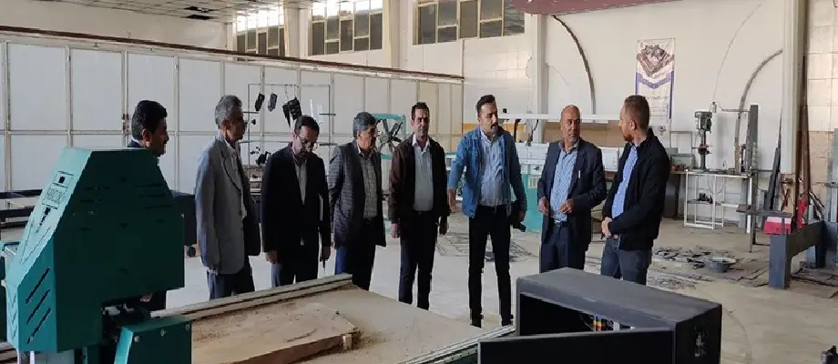 بازدید رییس، معاونین و مدیران گروه آموزشی دانشگاه یزدان‌پناه از شرکت دانش بنیان فراز کاوش آبیدر