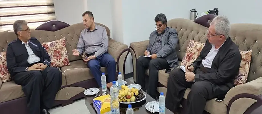 دیدار رئیس پارک با نماینده مریوان