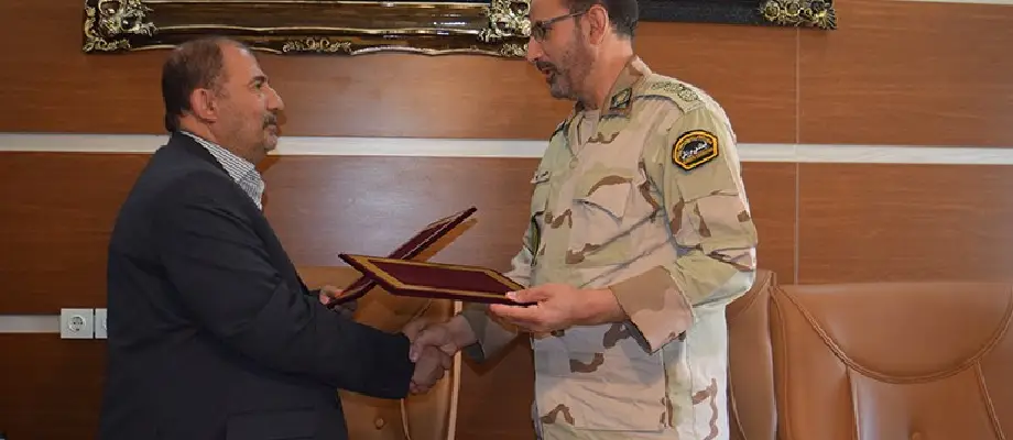 قرارداد همکاری پارک با مرزبانی