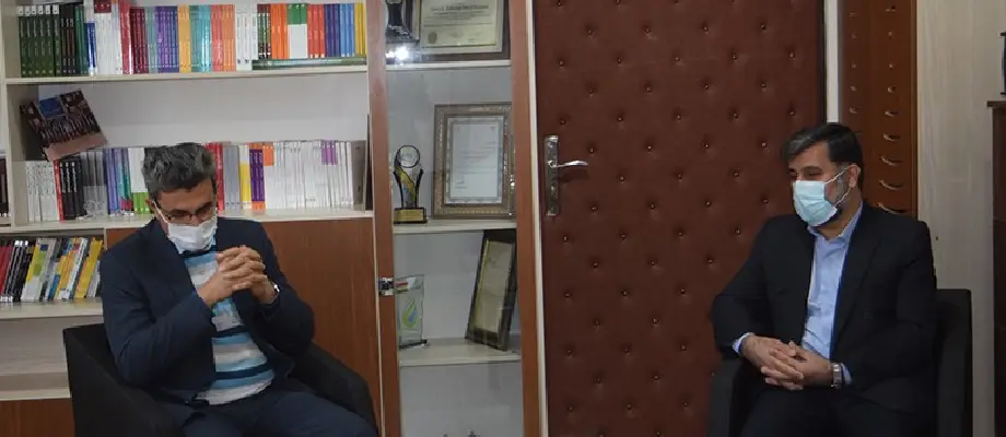 دیدار دکتر سعیدی با رئیس جهاد کشاورزی