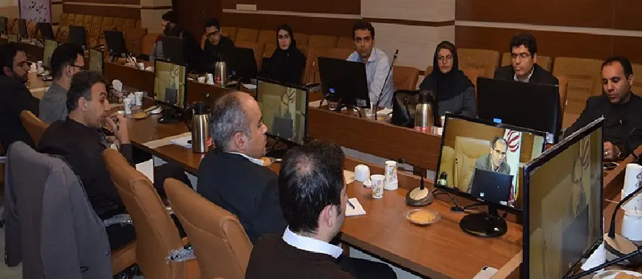 جلسه مدیران پارک و شرکت گاز