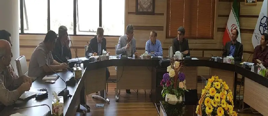 جلسه رئیس پارک با دانشگاه کردستان