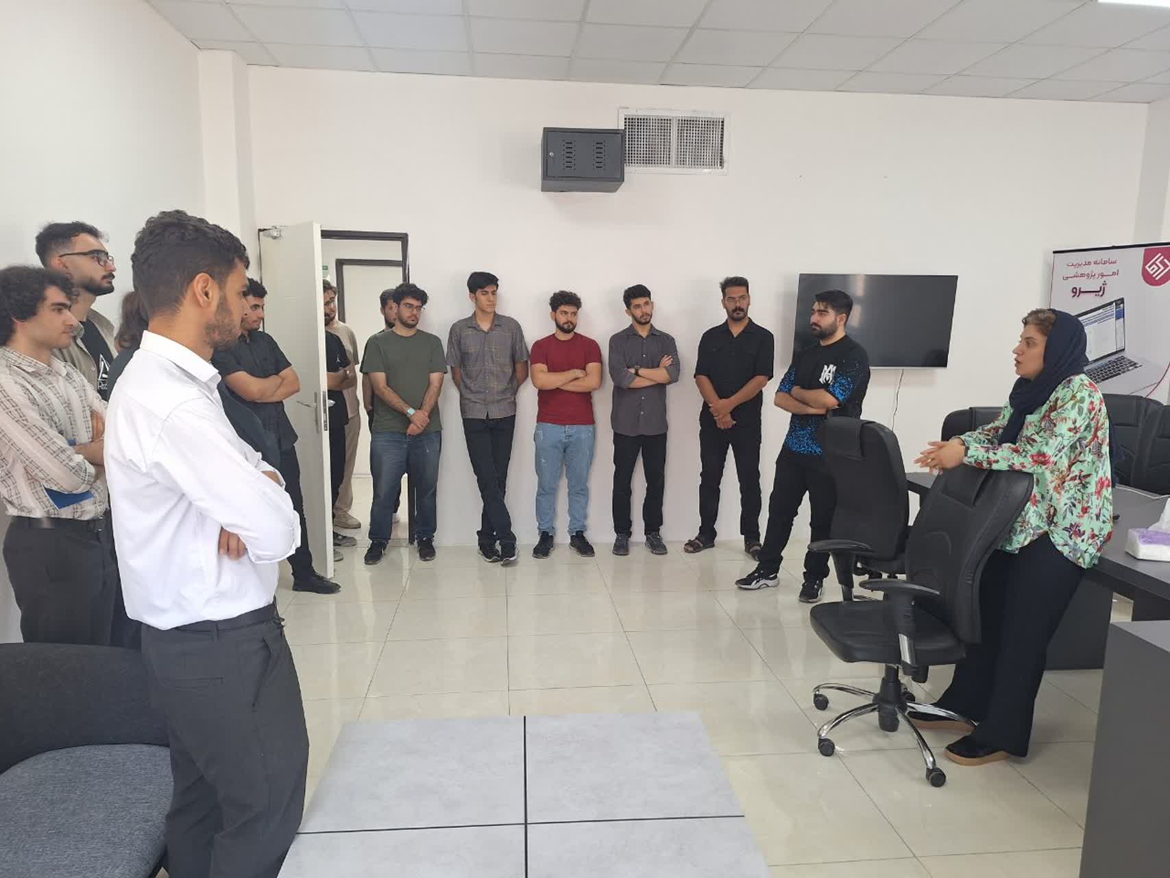 دیدار دانشجویان با شرکت ها 