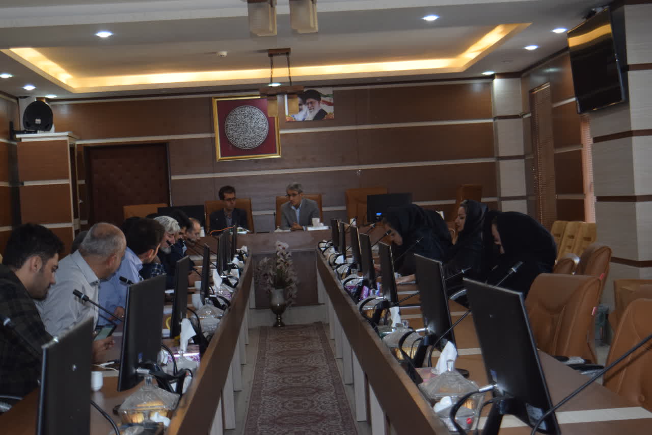 آیین معارفه معاون فناوری و نوآوری پارک علم و فناوری کردستان