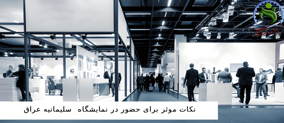 نکات موثر برای حضور در نمایشگاه سلیمانیه عراق